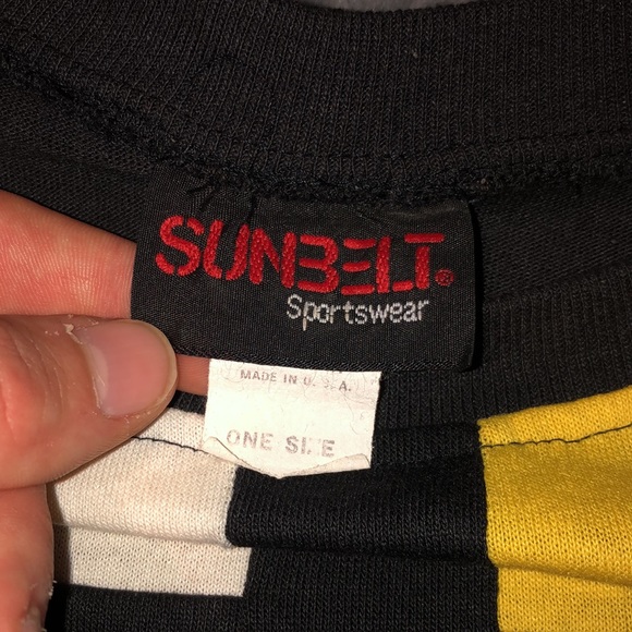 One Size Sunbelt Sportswear Colorblock Shortsleeve - Picture 2 of 3